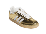 Adidas Samba OG Gold Metallic Cracked Leather (Women's) - Image 2