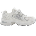 New Balance 530 Ribbon Laces White Beige Silver (Women's)