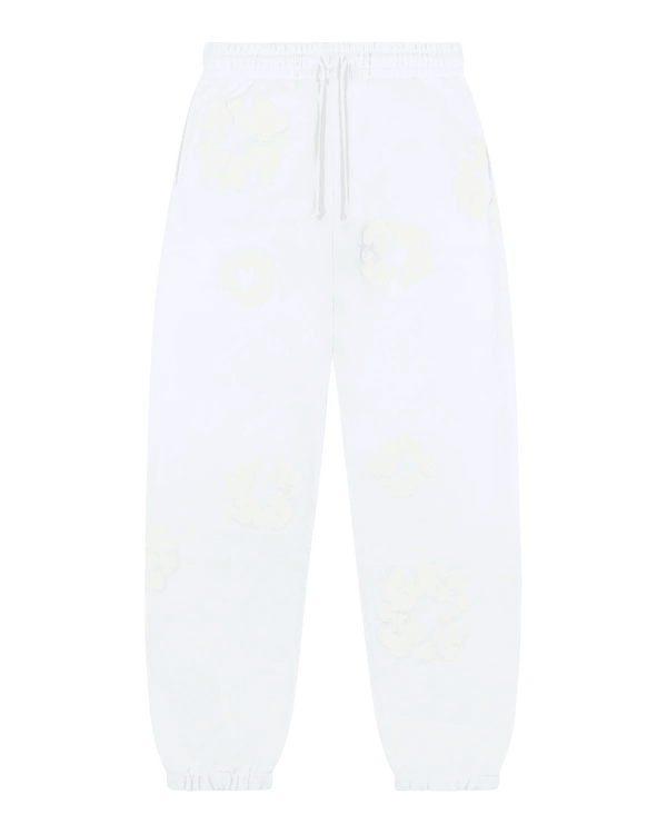 Denim Tears Mono Cotton Wreath Sweatpants White