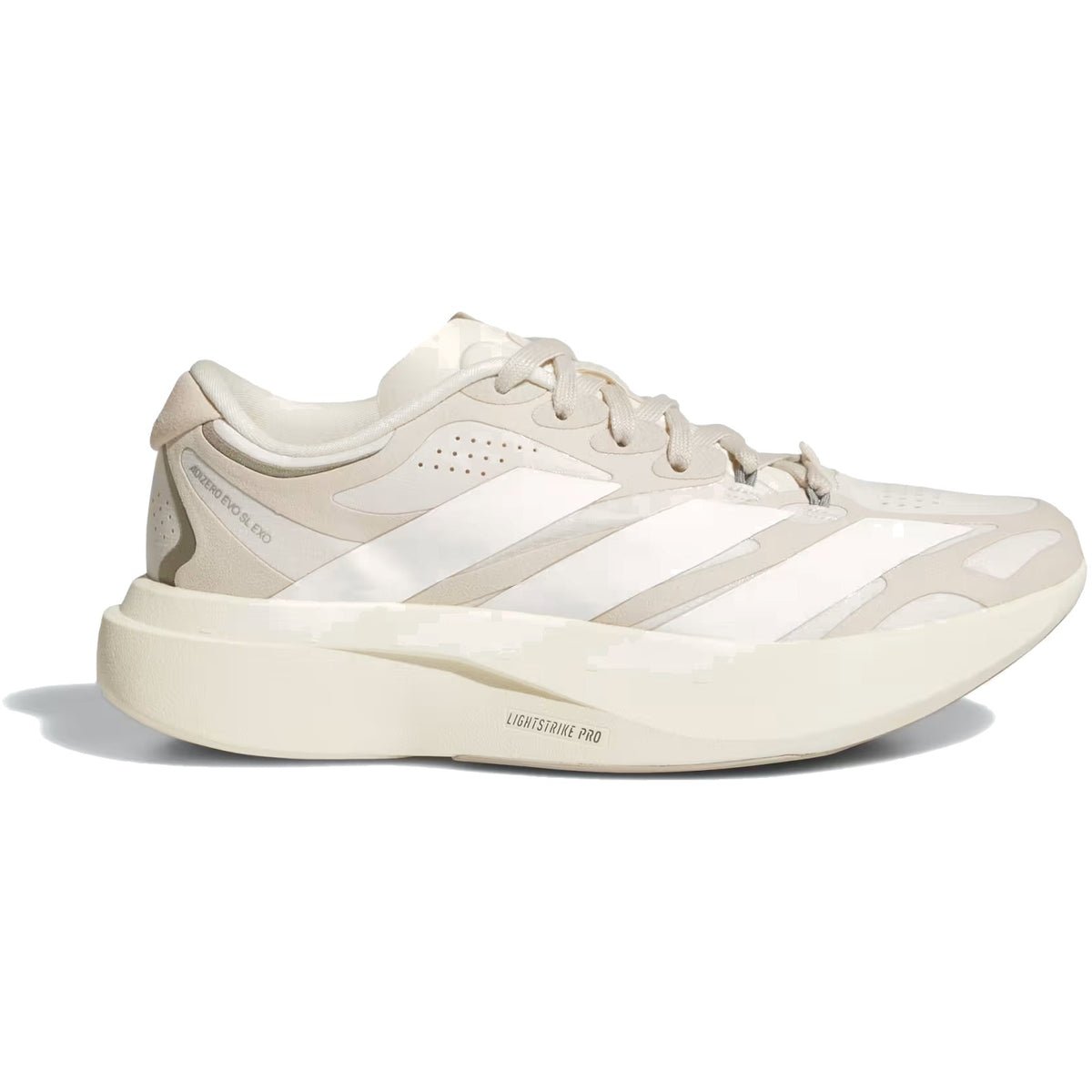 Adidas Adizero EVO SL EXO Suede Lightstrikepro Running Shoes Wonder White (Women's)