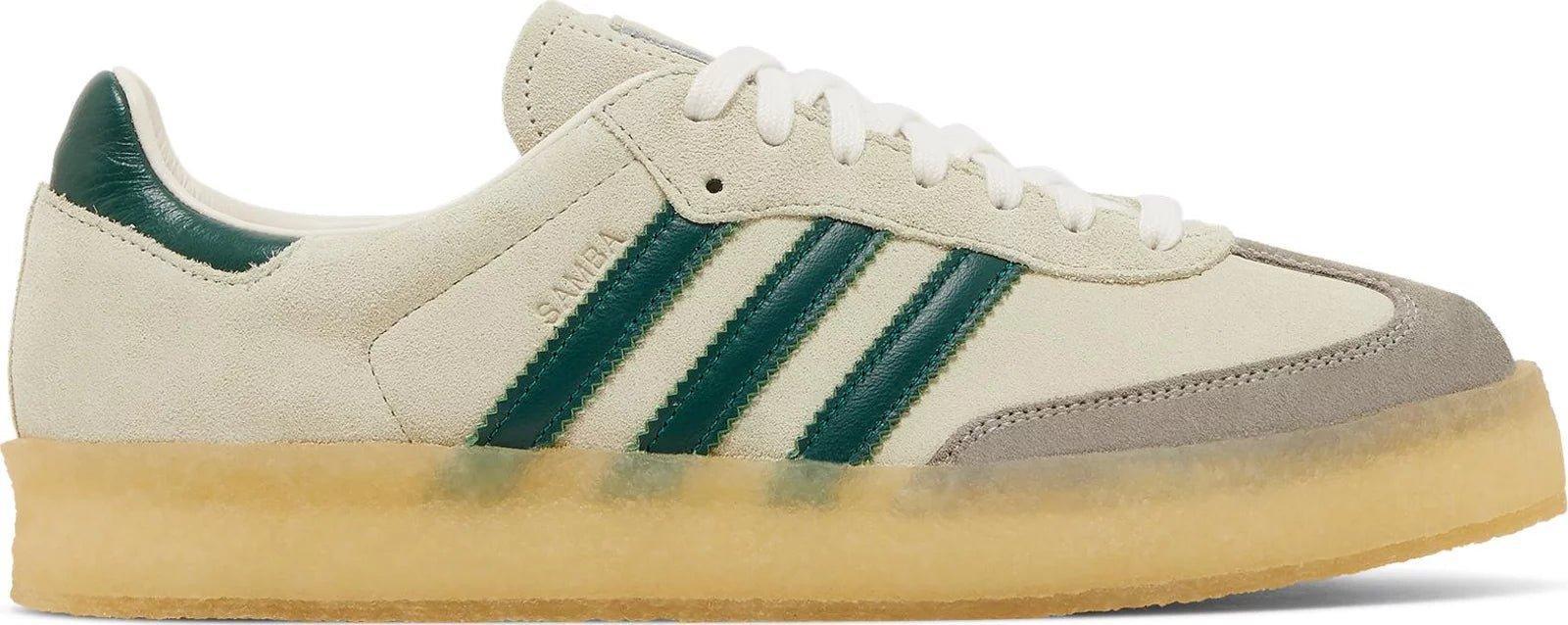 Adidas Clarks 8th Street Samba by Ronnie Fieg Chalk White Green - Supra Sneakers