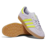 Adidas Gazelle Indoor Silver Dawn Solar Yellow (Women's) - Image 3