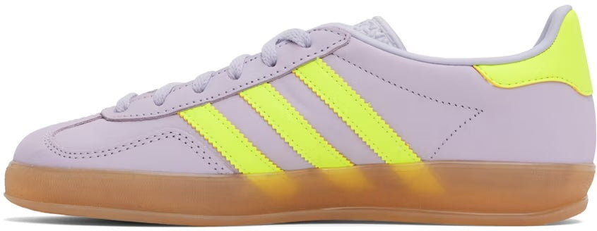 Adidas Gazelle Indoor Silver Dawn Solar Yellow (Women's)
