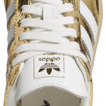Adidas Samba OG Gold Metallic Cracked Leather (Women's) sneakers — style KI5719 — photo 4 of 5 - Image 4