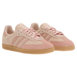 Pair of pink Adidas sneakers on a white background - Image 2
