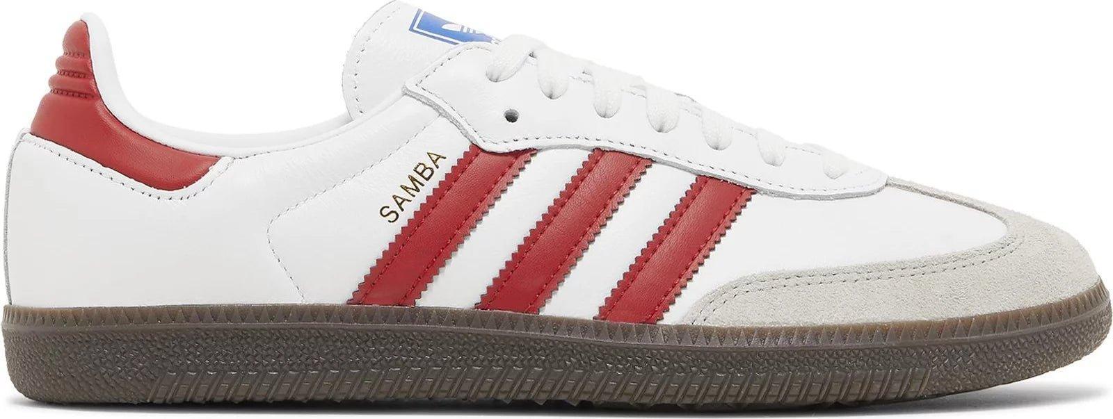 Adidas Samba OG White Scarlet - Supra Sneakers