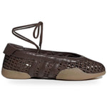 Adidas Taekwondo Mei Ballet Basketweave Brown Gum (Women's) sneakers — style HP3730 — photo 1 of 5 - Image 1