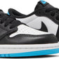 Air Jordan 1 Low Black Dark Powder Blue (W) - Supra Sneakers