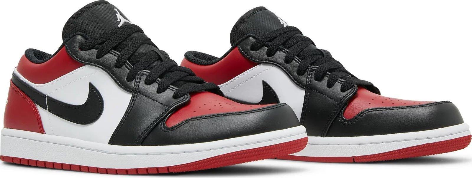 Air Jordan 1 Low Bred Toe - Supra Sneakers