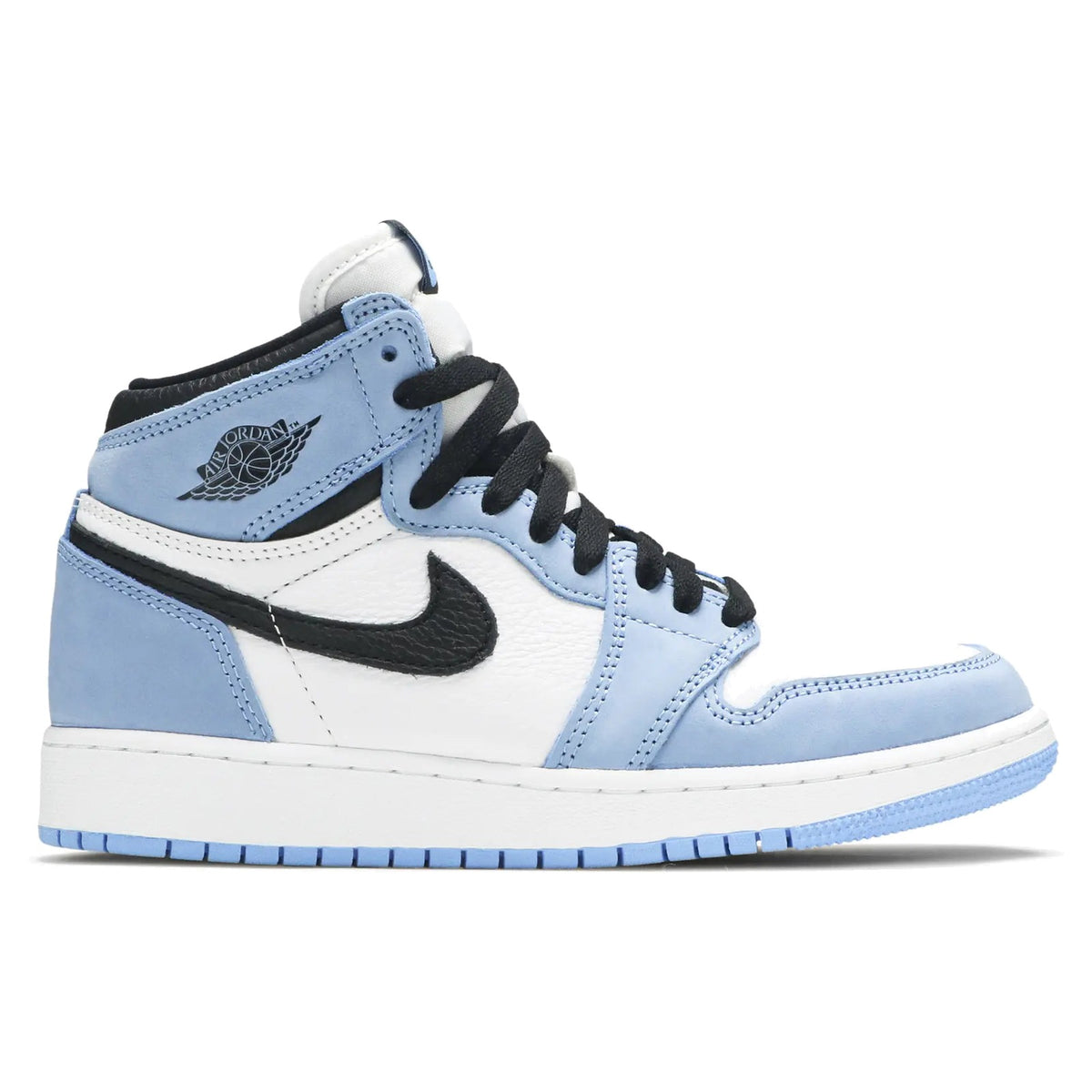 Air Jordan 1 Retro High White University Blue Black (GS)