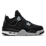 Air Jordan 4 Retro Black Canvas (GS) - Image 1