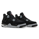 Air Jordan 4 Retro Black Canvas (GS) - Image 2