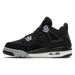 Air Jordan 4 Retro Black Canvas (GS) - Image 3