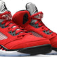 Air Jordan 5 Retro Raging Bull Red - Supra Sneakers