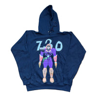 Asspizza Super Smash 64 Captain Falcon Fresh Blank Hoodie Black