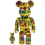 Bearbrick Keith Haring #5 100% & 400% Set - Supra Sneakers - Image 1