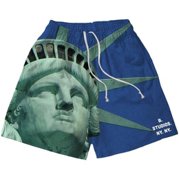 Bravest Studios Mega Liberty Pantaloncini Blu