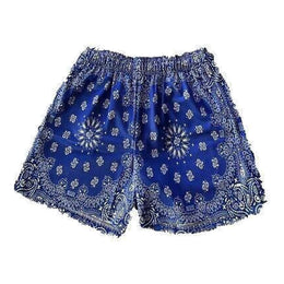 Bravest Studios Blue Paisley Shorts