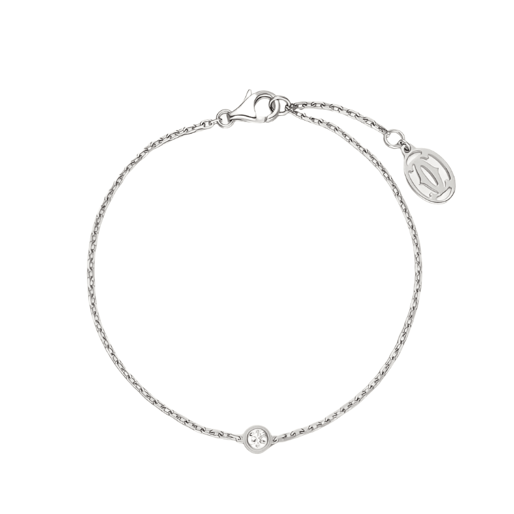 Cartier D'Amour Bracelet XS, 18k White Gold