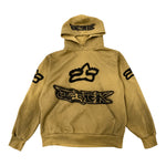 Cactus Jack x Fox Racing Hoodie II Gold (ComplexCon) - Image 1