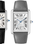 Cartier Tank Must de Cartier Watch, Large Model, Steel, Leather - Image 2