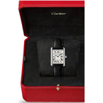 Cartier Tank Must de Cartier Watch, Large Model, Steel, Leather - Image 4
