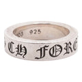 Chrome Hearts CH Forever Spacer Ring Silver