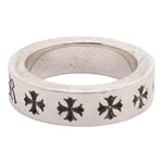 Chrome Hearts CH Forever Spacer Ring in sterling silver, US size 7.5 - Image 2