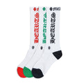 Chrome Hearts 3 Pack CH Logo Socks White