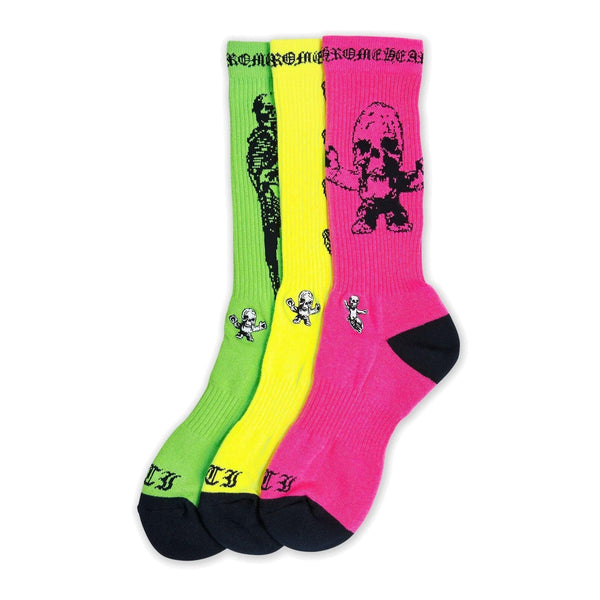 Chrome Hearts 3 Pack FOTI Socks - Supra Sneakers