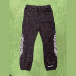 Chrome Hearts Cemetery Cross Sweatpants Black - Supra Sneakers - Image 6