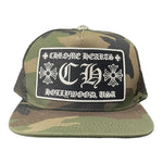 Chrome Hearts CH Hollywood Trucker Hat Camo - Supra Sneakers - Image 2