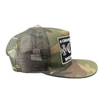 Chrome Hearts CH Hollywood Trucker Hat Camo - Supra Sneakers - Image 3