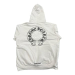 Chrome Hearts Horseshoe Floral Zip-Up Hoodie White - Supra Sneakers - Image 4