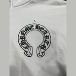 Chrome Hearts Horseshoe Floral Zip-Up Hoodie White - Supra Sneakers - Image 7