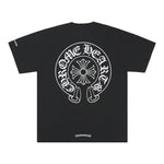 Chrome Hearts Horseshoe Logo T-shirt Black - Supra Sneakers - Image 1