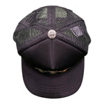 Chrome Hearts King Taco Camo Cross Trucker Hat Black - Supra Sneakers - Image 4