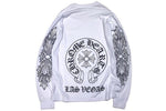 Chrome Hearts Las Vegas L/S T-shirt White - Supra Sneakers - Image 7