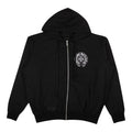 Chrome Hearts Los Angeles Horseshoe Zip-Up Hoodie Black