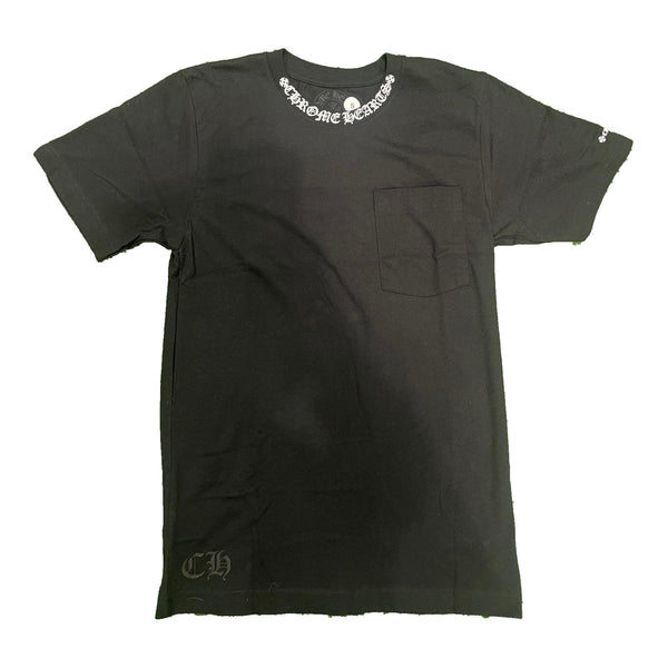 Chrome Hearts Neck Logo S/S T-shirt Black - Supra Sneakers