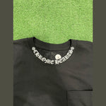 Chrome Hearts Neck Logo S/S T-shirt Black - Supra Sneakers - Image 4