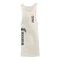Chrome Hearts T-Bar Script Tank Top White