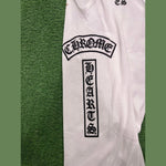 Chrome Hearts Scroll Rib Tank Top White - Supra Sneakers - Image 7