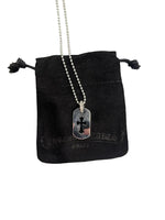 Chrome Hearts Silver Dog Tag w/ Ball Chain (30 Inches) - Supra Sneakers - Image 2