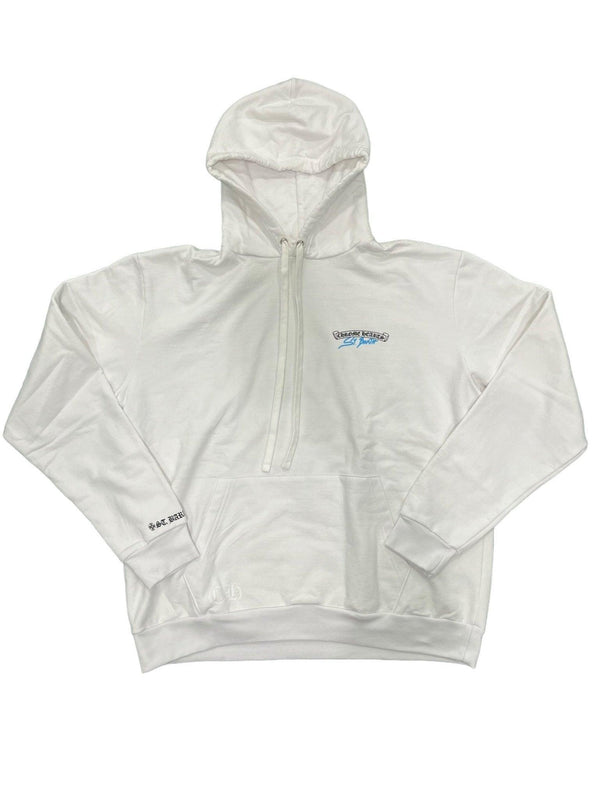 Chrome Hearts St. Barth Horseshoe Pullover Hoodie White - Supra Sneakers
