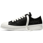 Converse Chuck Taylor All Star Throwback Low Waxed Denim Black - Image 3