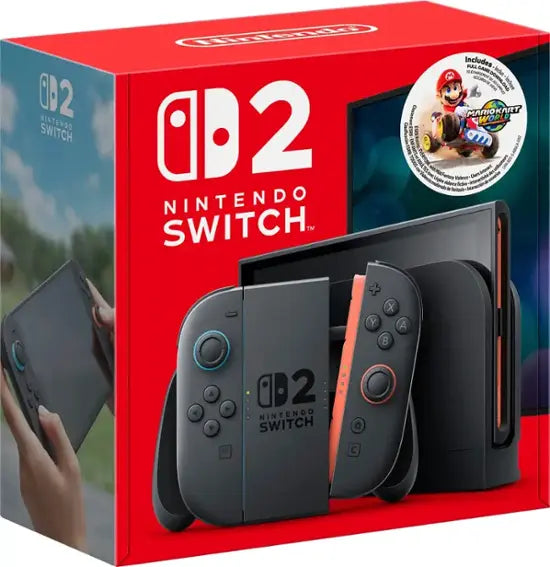 Nintendo Switch 2 System + Mario Kart World Bundle - Multi
