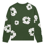 Denim Tears Long Sleeve Cotton Wreath Tee Green - Image 2