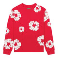 Denim Tears Long Sleeve Cotton Wreath Tee Red
