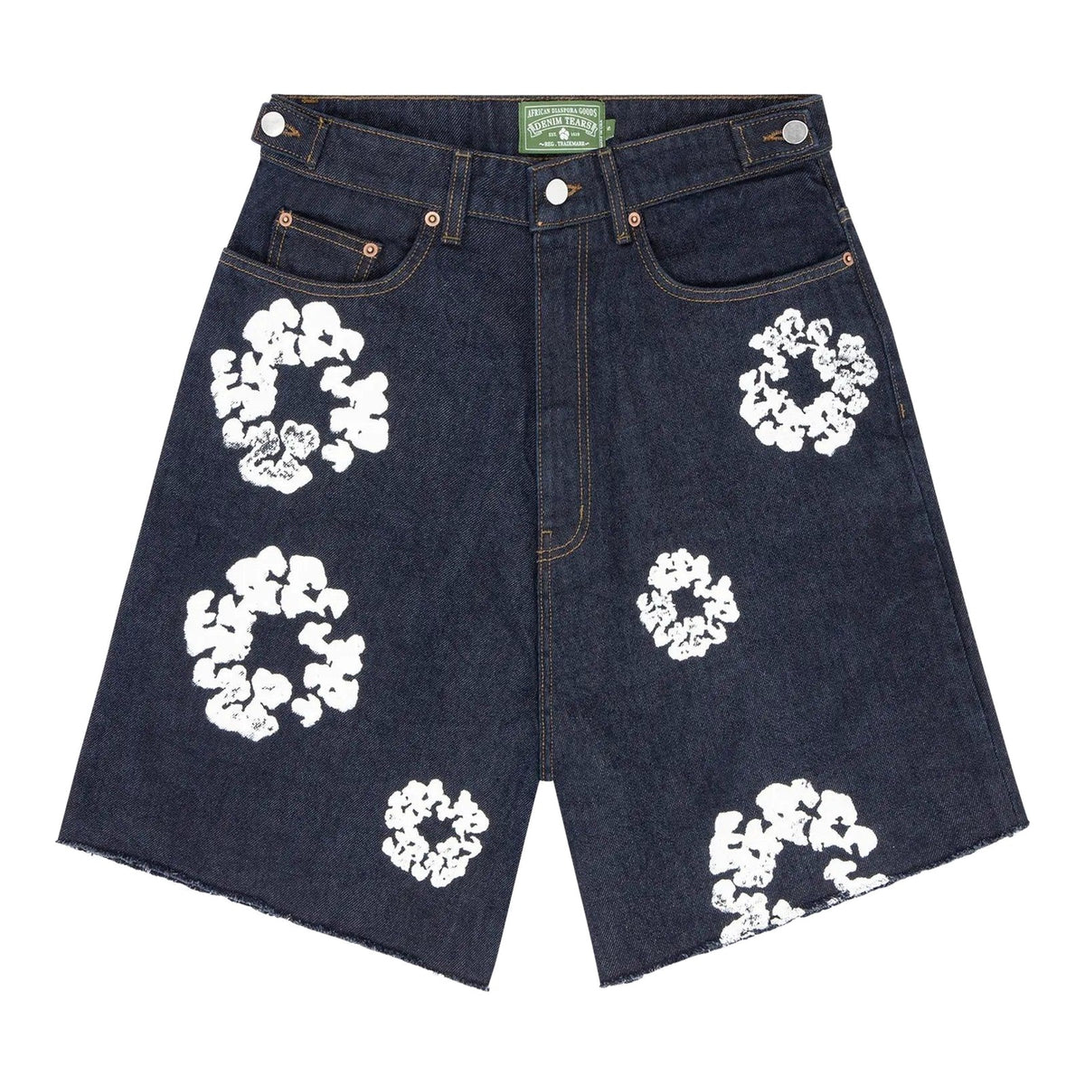 Denim Tears The Cotton Wreath Jean Short Raw Selvedge